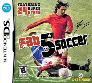 Fab 5 Soccer (USA) (Rev 1) box cover front